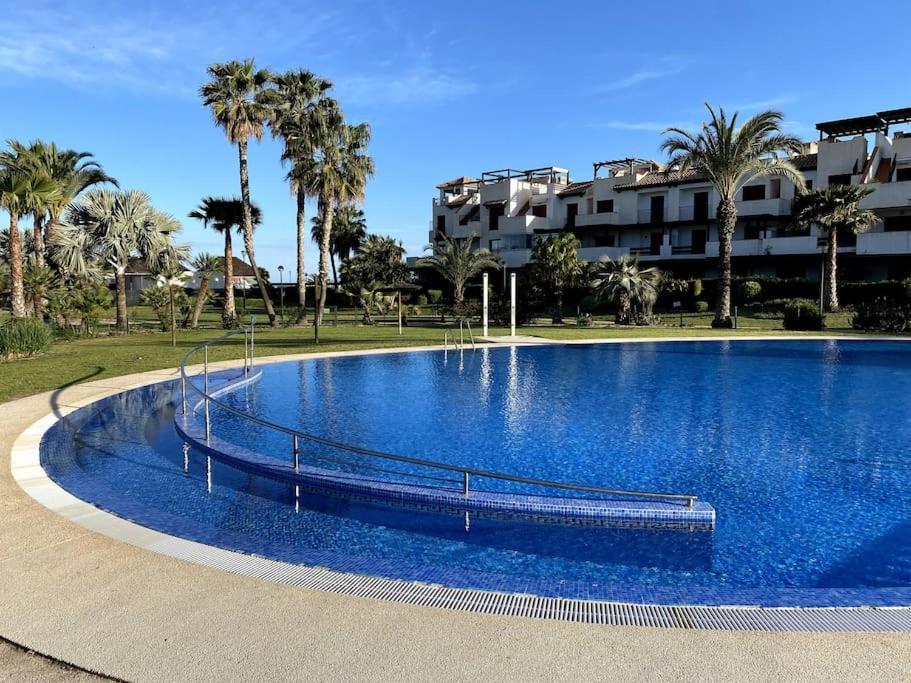 Vive Vera Rentals - Atico En 1º Linea Con Vistas Al Mar Exterior foto